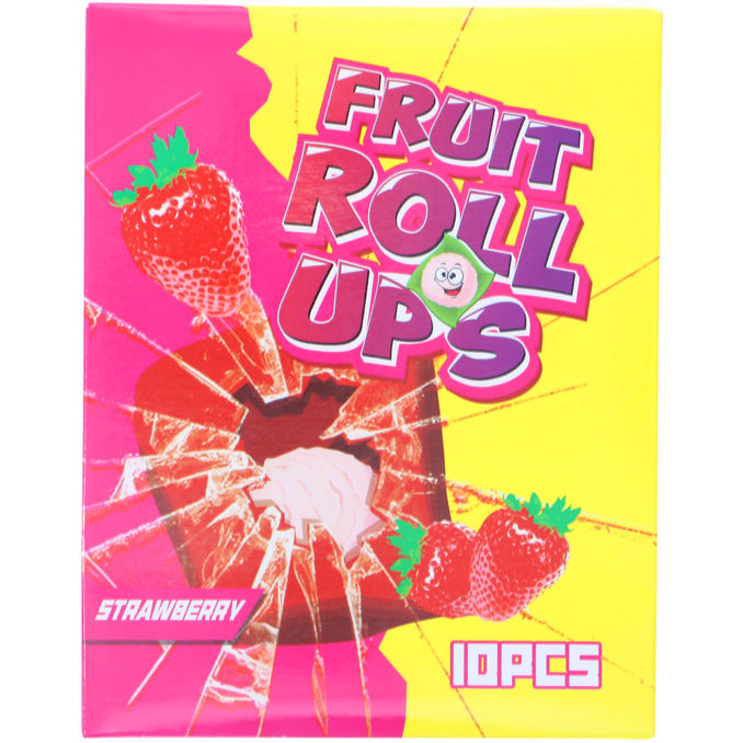 Fruit Rollups Jordbær Frugtruller 150 g