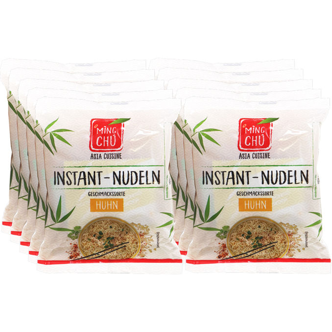 Ming CHU Instantnudeln Huhn, 10er Pack