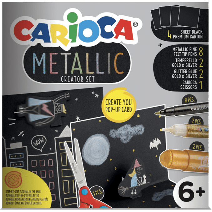 Carioca Metallic Creator Set Askartelusetti
