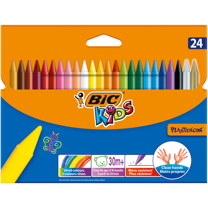 Läs mer om Bic Kids Färgkritor