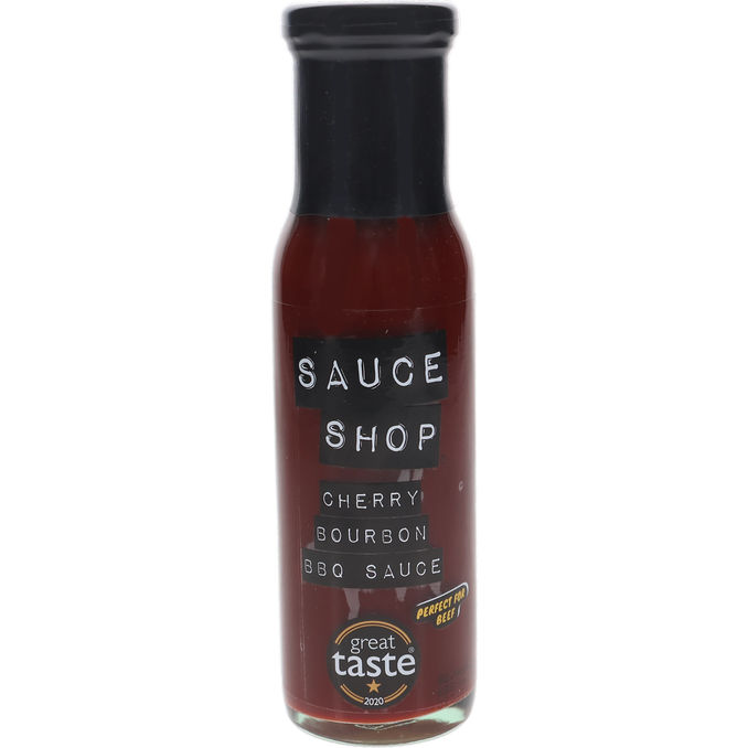 Läs mer om Sauce Shop Cherry Bourbon BBQ Sås