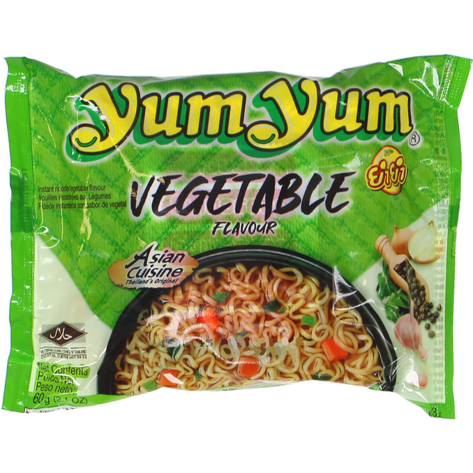 Yum Yum Instant Nudler Grøntsager 60 g