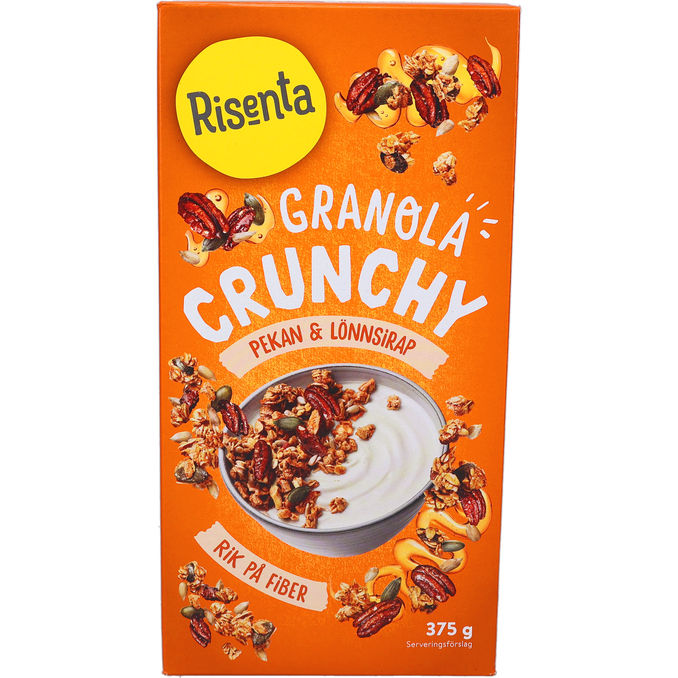 Risenta Crunchy Granola Pekannødder & Ahornsirup