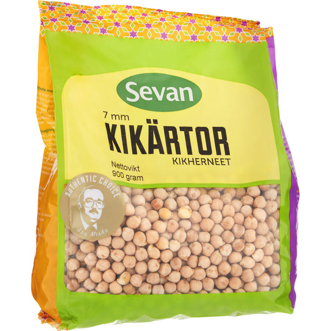 Sevan Torkade Kikärtor