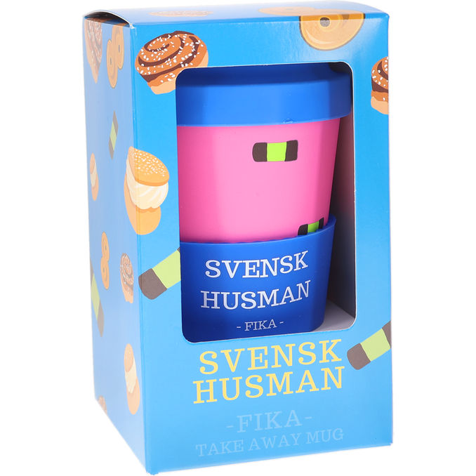 Svensk husman Take Away Kop m. Træstammer