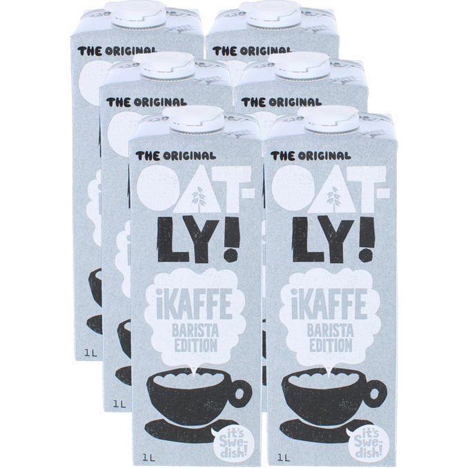 Oatly Kaurajuoma iKaffe 6-pack