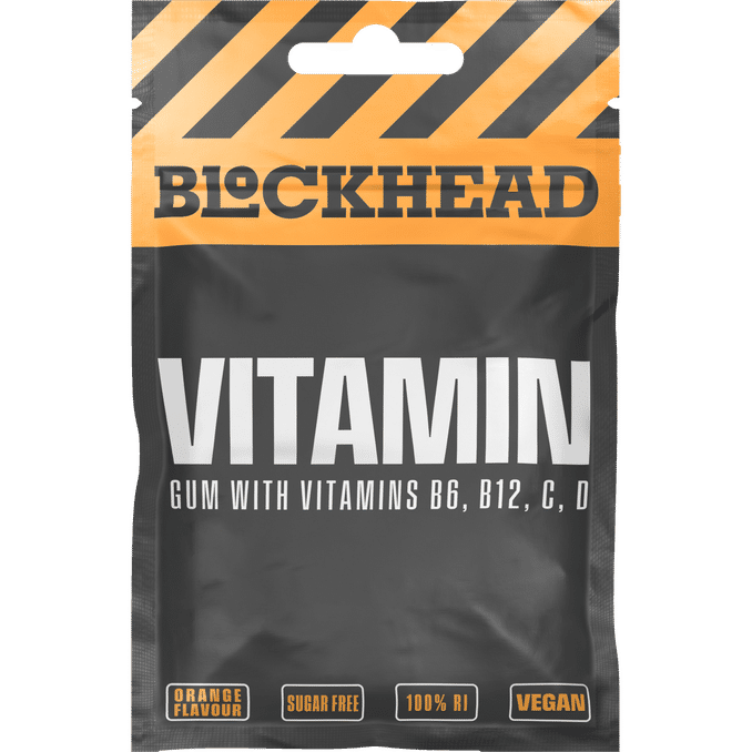 Läs mer om Blockhead 5 x Vitamin Tuggummi