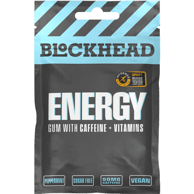 Blockhead 5 x Energi Tuggummi Pepparmint