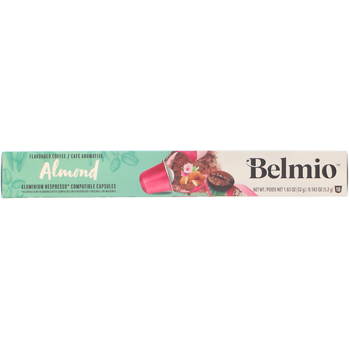 Läs mer om Belmio Espresso Kapslar Mandel