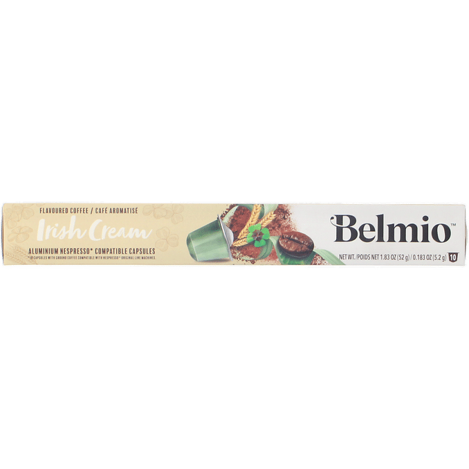 Läs mer om Belmio Bel Espresso Irish Dream flavour for Nespresso 1pcs