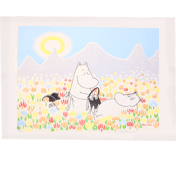 Optodesing Juliste Moomin On The Meadow