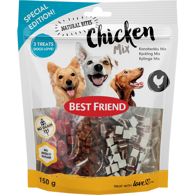 Läs mer om Best Friend Hundgodis Chicken Mix