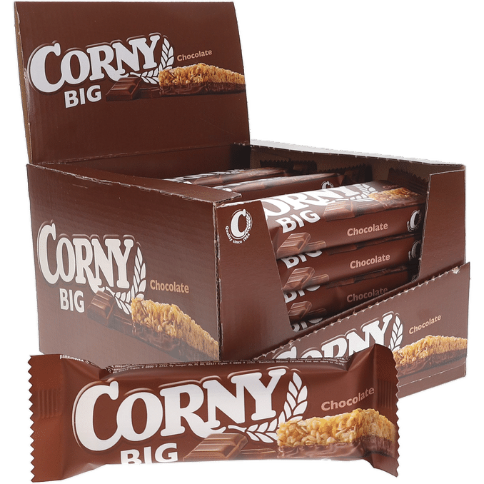 Välipalapatukka Corny Big Suklaa 24-pack 