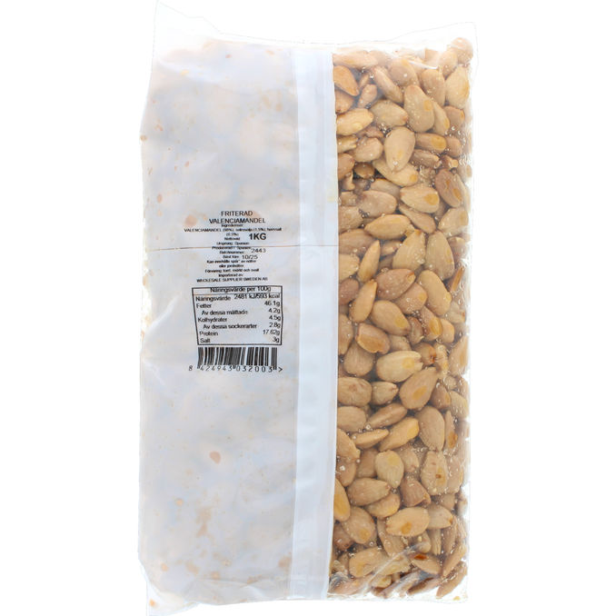 Frutos Secos Valencia Mandlar Friterade Saltade