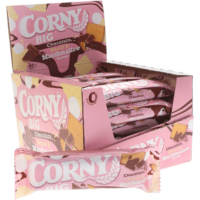 Corny Müslibar Kex Marshmallow 24-pack