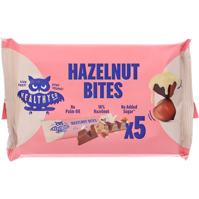 Healthy co Hasselnöts Choklad 5-pack