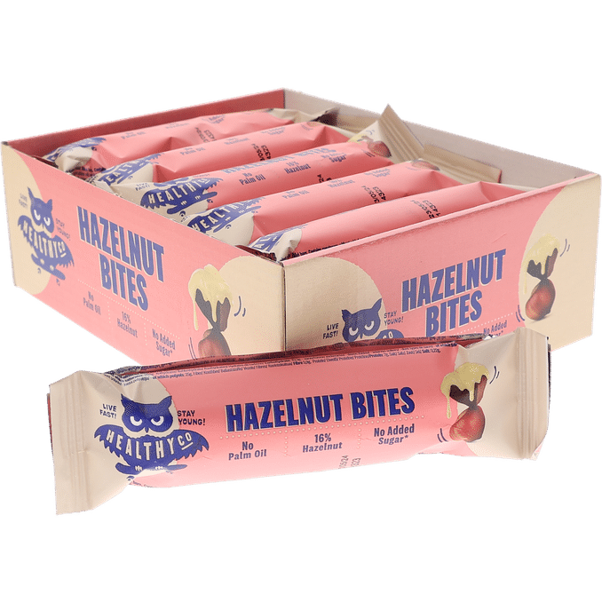Healthy co Hasselnöts Choklad 18-pack