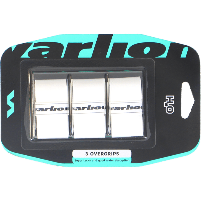 Läs mer om Varlion Grepplinda Padel H2O Vitt 3-pack