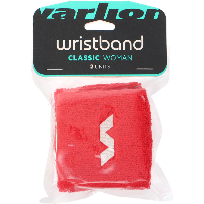 Varlion 2 x Svettband Röd Dam 2-pack