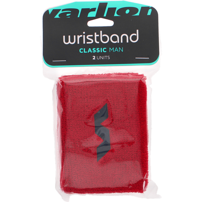 Varlion 2 x Svettband Röd Man 2-pack