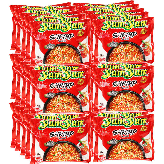 Yum Yum Instant Nudeln Shrimp, 30er Pack