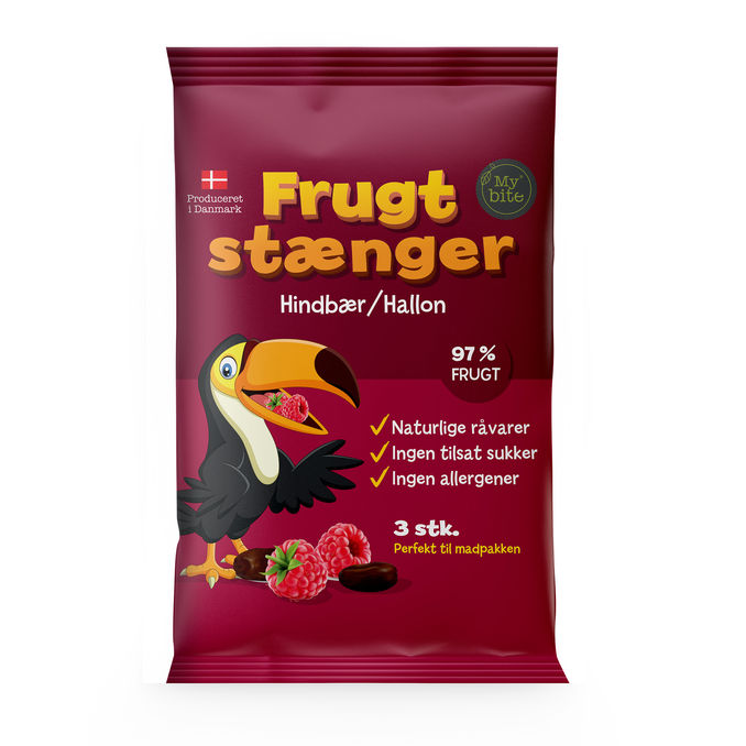 MyBite Frugtstænger Hindbær