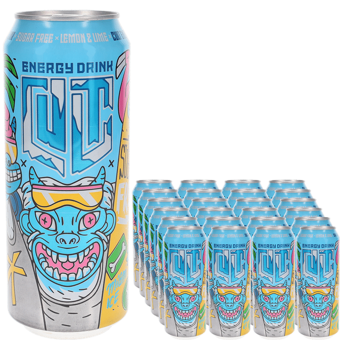 Cult Energy Energidryck Miami Ice 24-pack