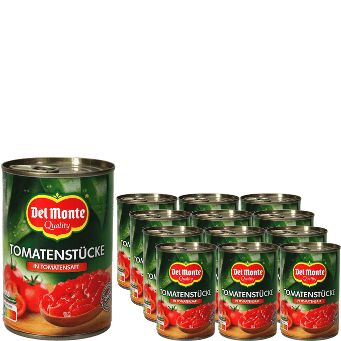 Del Monte Krossade Tomater 12-pack