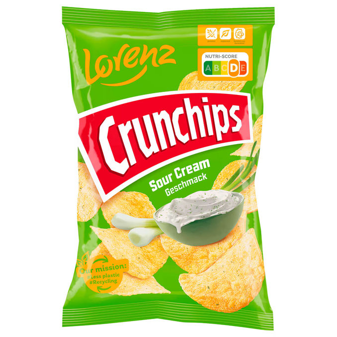 Lorenz Crunchips Sour Cream
