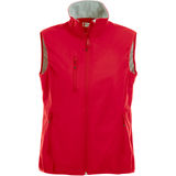 CLIQUE Softshell Vest Dame Rød S