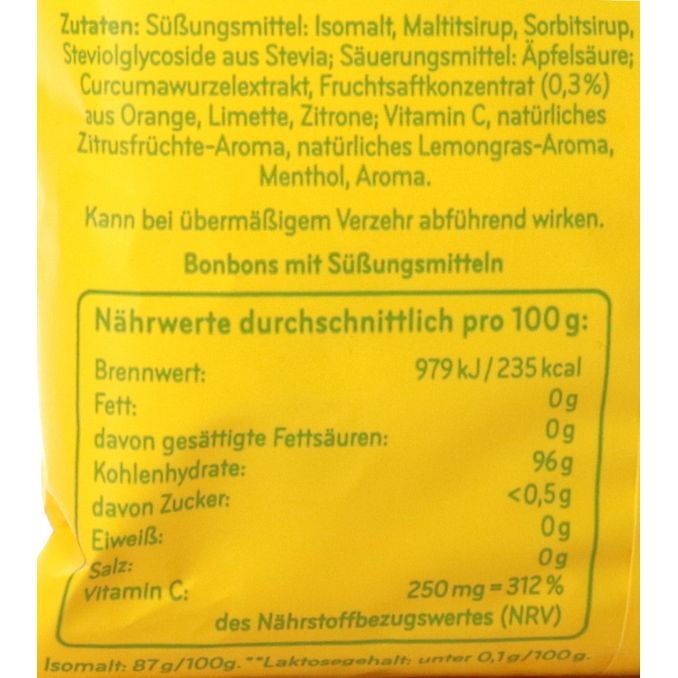 Pulmoll Zitrone (zuckerfrei)