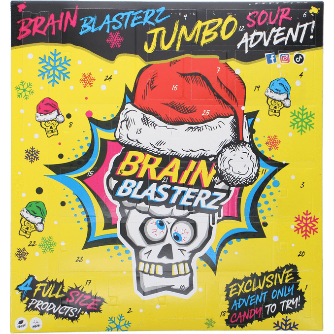 Läs mer om Brain Blasterz Godis Julkalender