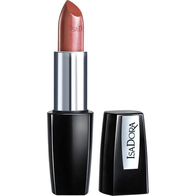 Läs mer om IsaDora Perfect Moisture Lipstick Burnished Pink