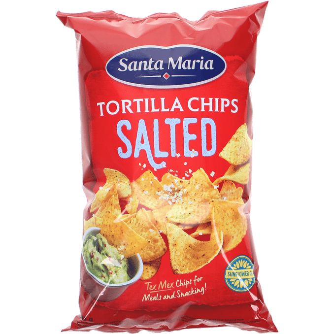 Santa Maria 3 x Tortilla Chips Salt