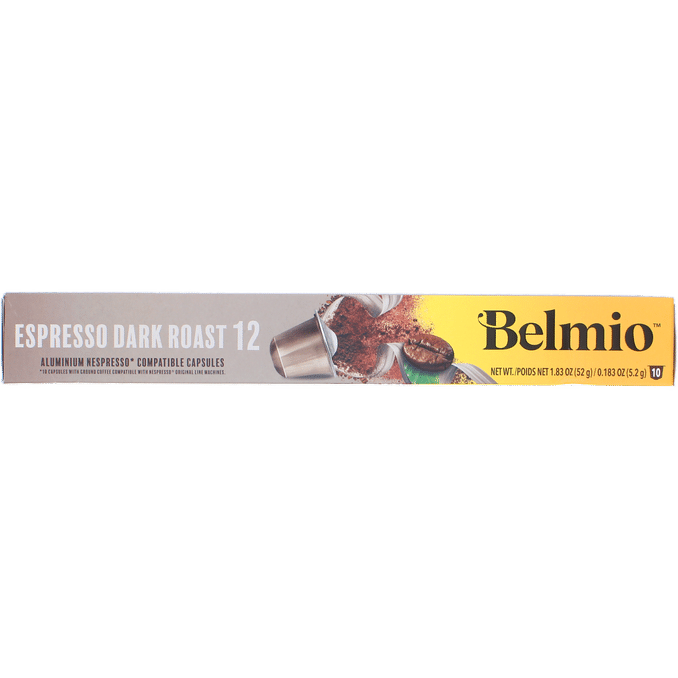 12: Belmio Nespresso Kapsler m. Espresso Dark Roast