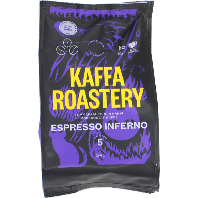 Kaffa Roastery Mörkrostat Espressokaffe