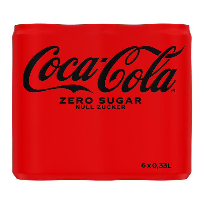 Coca-Cola Zero, 6er Pack (EINWEG) zzgl. Pfand