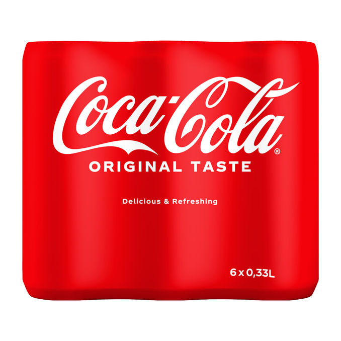 Coca-Cola, 6er Pack (EINWEG) zzgl. Pfand