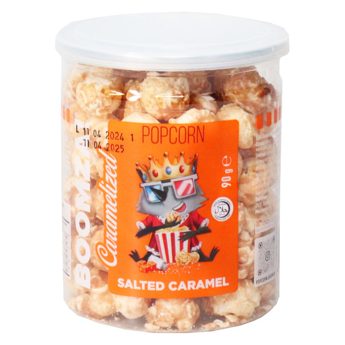 Boomza Popcorn Salted Caramel