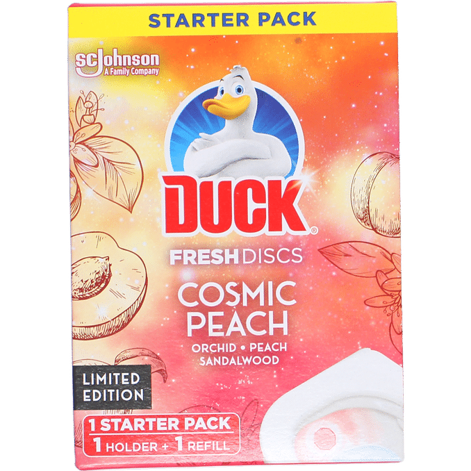 Duck WC Fresh Discs Cosmic Peach