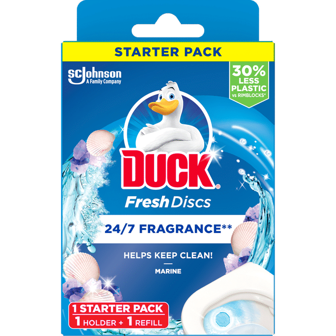 Läs mer om Duck 2 x WC Fresh Discs Marine
