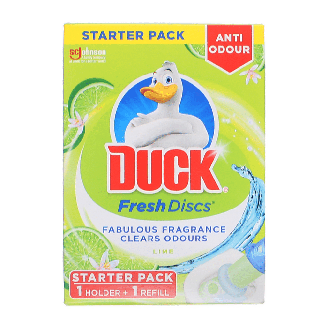 Duck 2 x WC Fresh Discs Lime