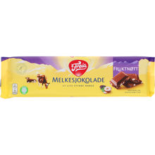 Freja Mælkechokolade med frugt og nødder 200 g