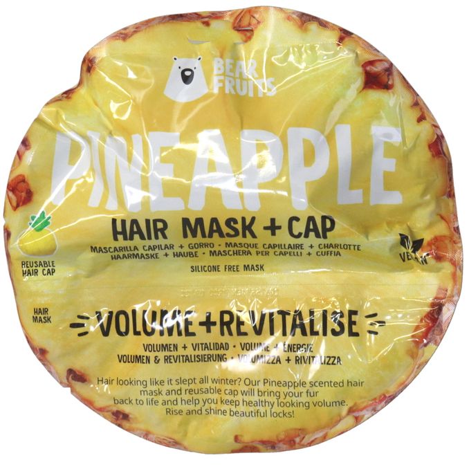 Bear Fruits  Haarmaske Ananas inkl. Cap