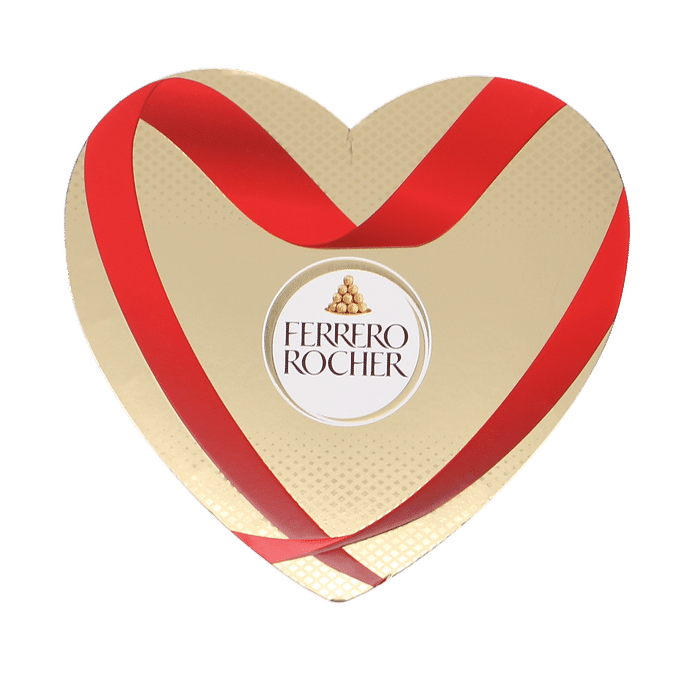 Chokladask Ferrero Rocher Hjärta