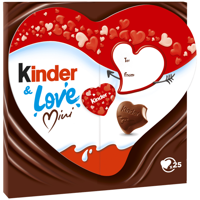 Läs mer om Kinder Chokladask Love