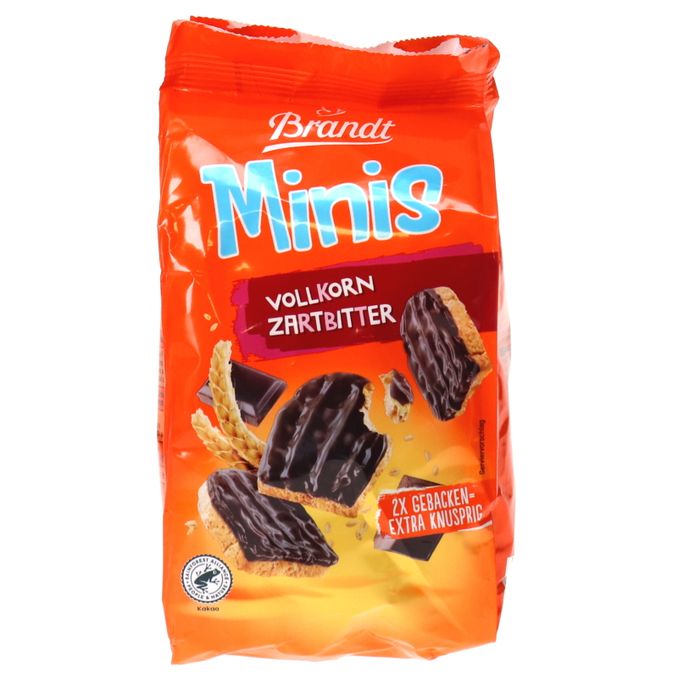 Brandt Zwieback Minis Vollkorn Zartbitter