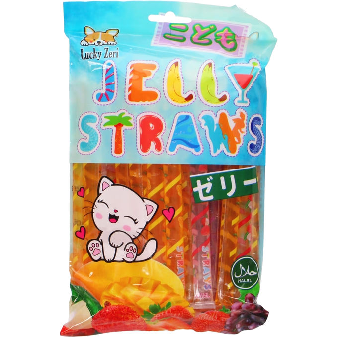Lucky Katt Jelly Fruchtgummi Straw