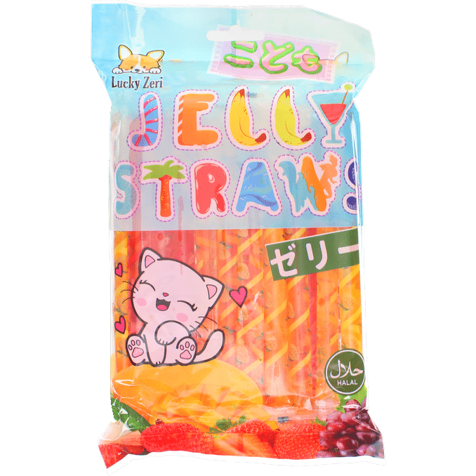 Lucky Katt Jelly Candy Sticks Frugt
