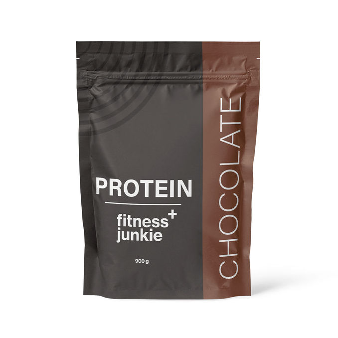 Läs mer om Fitnessjunkie Proteinpulver Choklad